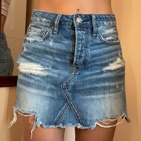 American Eagle Jean Skirt - Picture 1 of 7